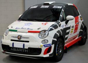 Abarth 500 rally Abarth 500 rally
